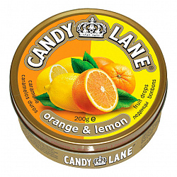 Фруктовые леденцы Candy Line апельсин и лимон 200 г