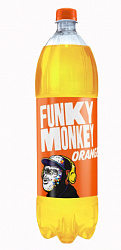 Напиток Фанки Манки Оранж 1,5л