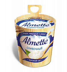 Сыр творожный  Альметте сливочный 60%  