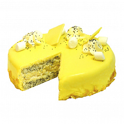 Торт Лимонно-маковый