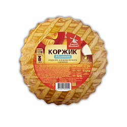 Коржик Молочный с изюмом 100 г