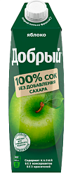 Сок Добрый Яблоко 1 л