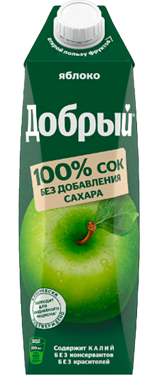 Сок Добрый Яблоко 1 л