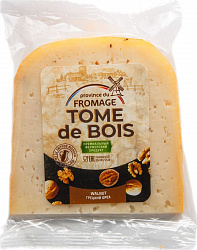 Сыр Том де Буа с грецким орехом 41% полутвёрдый БЗМЖ