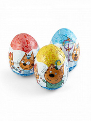 Шоколадное яйцо с игрушкой MEGA SECRET Три кота