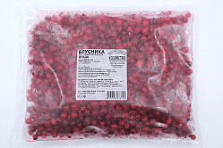 Брусника ягода замороженная 350г