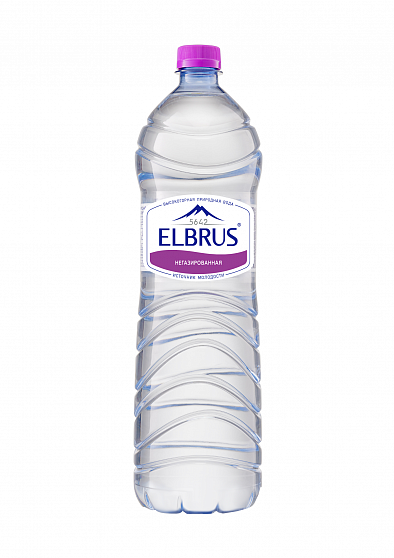 Вода минеральная Эльбрус без газа 0,5л