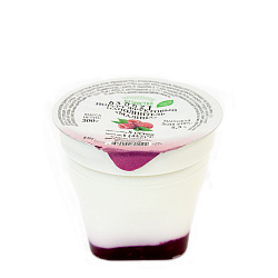 Йогурт фруктовый с наполнителем малина 3,5% БЗМЖ