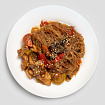 Цыпленок Гунбао с фунчозой и овощами 250 г