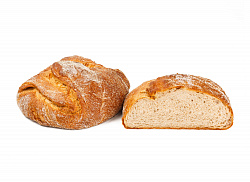 Хлеб Крестьянский с полбяной мукой  половинка