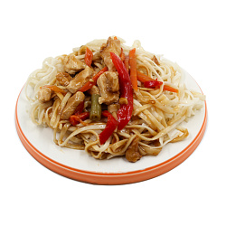 Удон Лапша с курицей и Терияки 300г