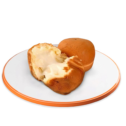 Булочка сладкая с начинкой с молочным вкусом ТМ DATE 70 г