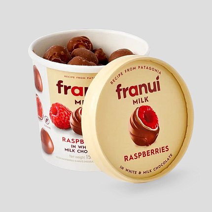 Малина в белом шоколаде Franui 150 г