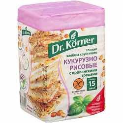 Хлебцы Кукурузно-рисовые прованские травы Dr. Korner