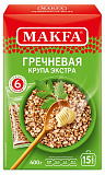 Макфа Крупа гречневая ядрица Настоящая гречка Экстра