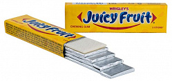 Жевательная резинка WRIGLEY'S Juicy Fruit пластинки