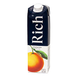 Сок RICH Апельсин 1,0