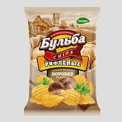 Чипсы "Бульба chips" со вкусом грибов 75 г