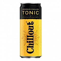 Тоник газированный "Chillout Premium English Tonic" 0,33