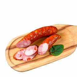 Колбаса Пармская с вялеными томатами полукопчёная (весовая)