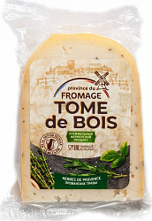 Сыр Том де Буа с прованскими травами 41% полутвёрдый БЗМЖ